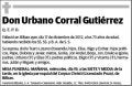 CORRAL GUTIERREZ,URBANO