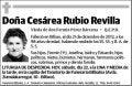 RUBIO REVILLA,CESAREA