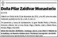 ZALDIVAR MONASTERIO,PILAR