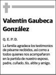 GAUBECA GONZALEZ,VALENTIN