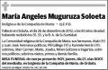 MUGURUZA SOLOETA,MARIA ANGELES
