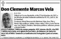 MARCOS VELA,CLEMENTE