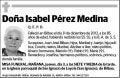 PEREZ MEDINA,ISABEL