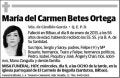 BETES ORTEGA,MARIA DEL CARMEN