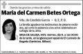 BETES ORTEGA,MARIA DEL CARMEN
