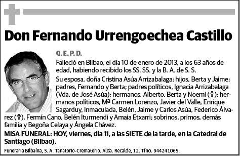 URRENGOECHEA CASTILLO,FERNANDO