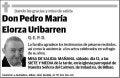 ELORZA URIBARREN,PEDRO MARIA