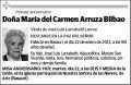 ARRUZA BILBAO,MARIA DEL CARMEN