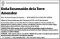DE LA TORRE AMENABAR,ENCARNACION