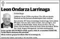 ONDARZA LARRINAGA,LEON