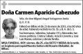 APARICIO CABEZUDO,CARMEN