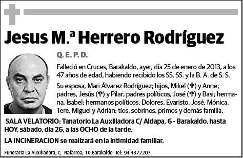 HERRERO RODRIGUEZ,JESUS MARIA