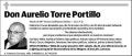 TORRE PORTILLO,AURELIO