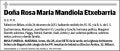 MANDIOLA ETXEBARRIA,ROSA MARIA