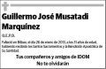 MUSATADI MARQUINEZ,GUILLERMO JOSE