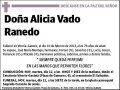 VADO RANEDO,ALICIA