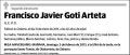 GOTI ARTETA,FRANCISCO JAVIER