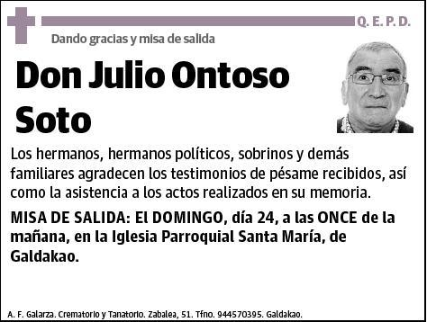 ONTOSO SOTO,JULIO