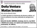 MATIAS SEOANE,VENTURA