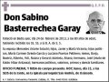 BASTERRECHEA GARAY,SABINO