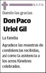 URIOL GIL,PACO