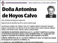 DE HOYOS CALVO,ANTONINA
