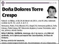 TORRE CRESPO,DOLORES