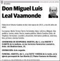 LEAL VAAMONDE,MIGUEL LUIS