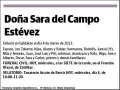 DEL CAMPO ESTEVEZ,SARA