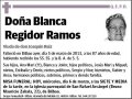 REGIDOR RAMOS,BLANCA