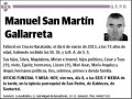 SAN MARTIN GALLARRETA,MANUEL