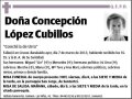 LOPEZ CUBILLOS,CONCEPCION