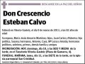 ESTEBAN CALVO,CRESCENCIO