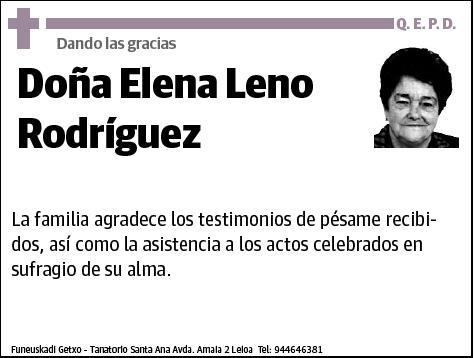 LENO RODRIGUEZ,ELENA