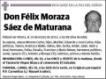 MORAZA SAEZ DE MATURANA,FELIX