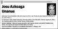 AZKOAGA UNANUE,JOSU