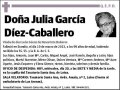 GARCIA DIEZ-CABALLERO,JULIA