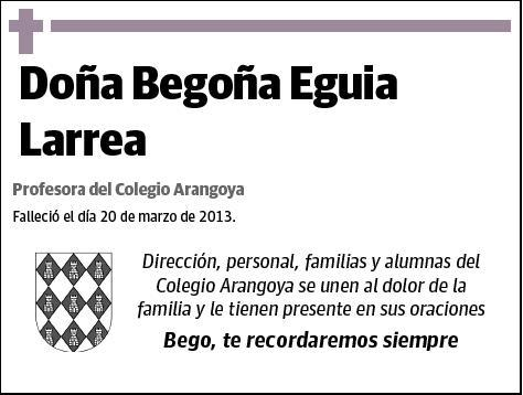 EGUIA LARREA,BEGOÑA