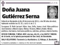 GUTIERREZ SERNA,JUANA
