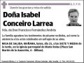CONCEIRO LARREA,ISABEL