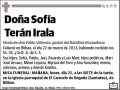 TERAN IRALA,SOFIA