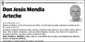 MENDIA ARTECHE,JESUS