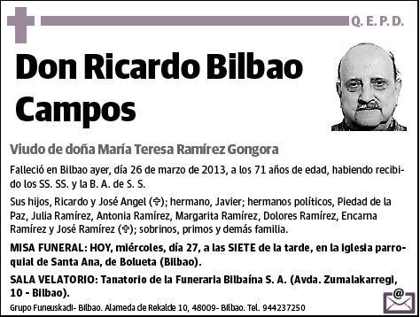 BILBAO CAMPOS,RICARDO