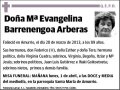BARRENENGOA ARBERAS,MARIA EVANGELINA