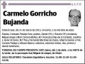 GORRICHO BUJANDA,CARMELO