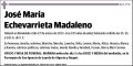 ECHEVARRIETA MADALENO,JOSE MARIA