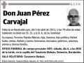 PEREZ CARVAJAL,JUAN