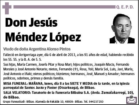 MENDEZ LOPEZ,JESUS