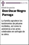 NEGRO PARRAGA,OSCAR