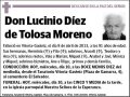 DIEZ DE TOLOSA MORENO,LUCINIO